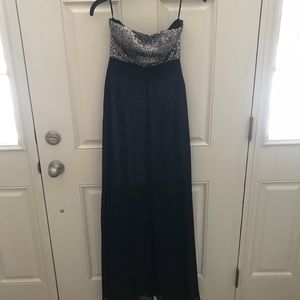 Prom dress. Two layers. Looks great on